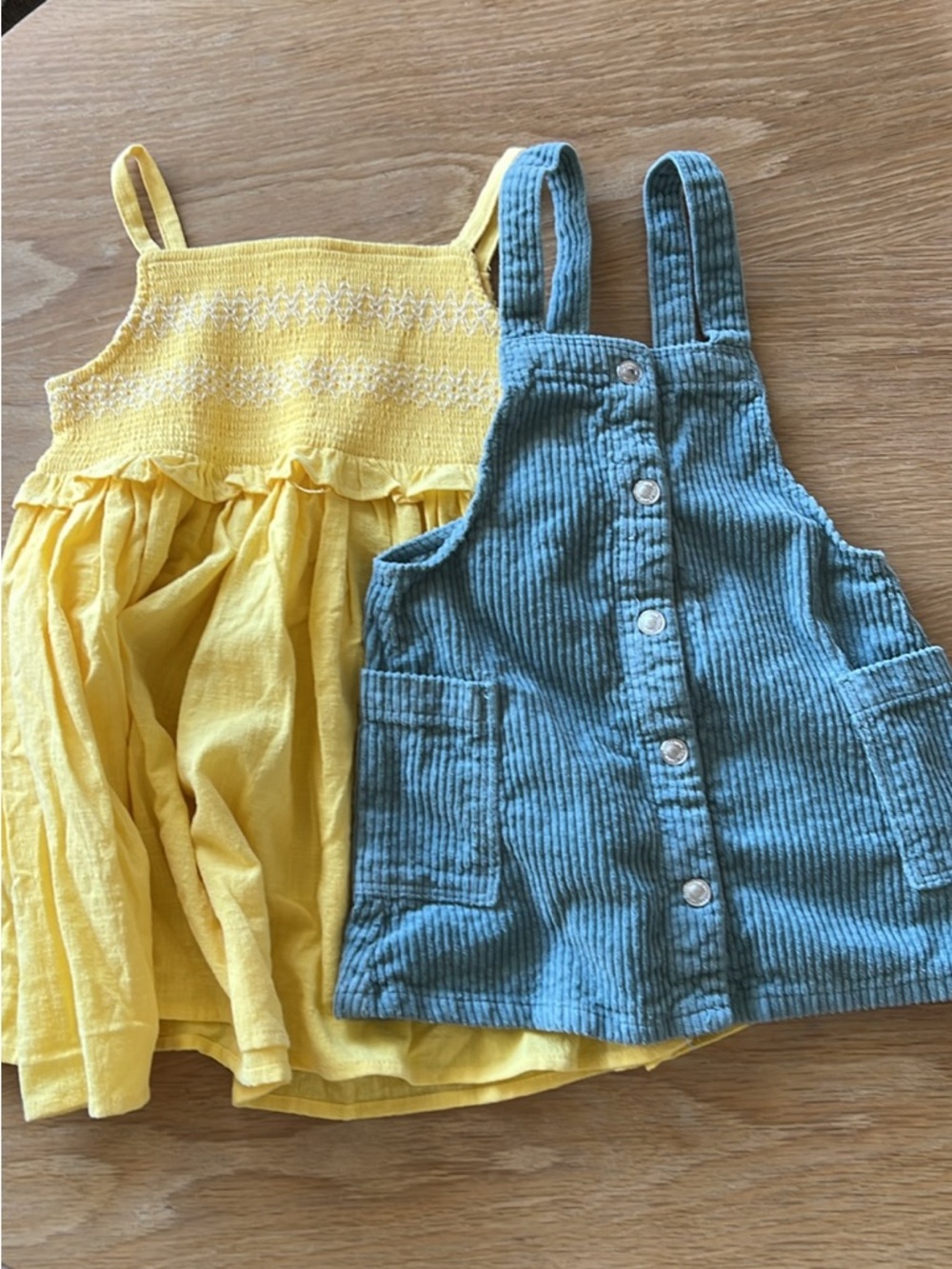 Two Toddler Dresses Zara H&M